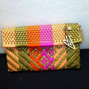 Maria Victoria bag clutch colorful purse hand made